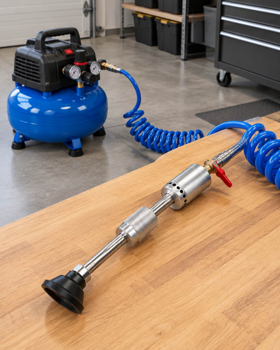 Runs off the compressor you already own